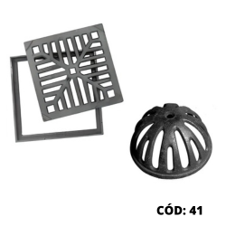 Ralo Quadrado e Semisférico